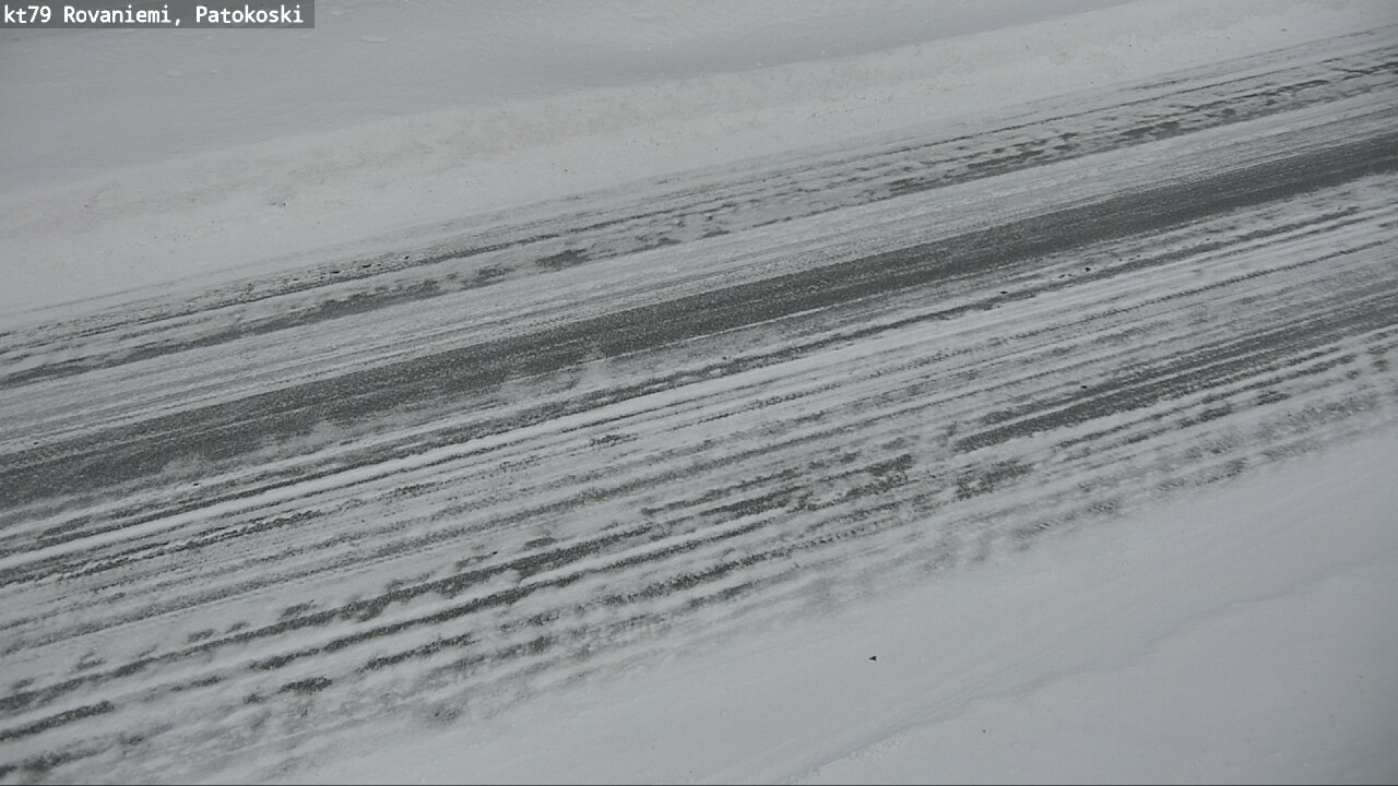 Weather Camera Image Väg 79 Rovaniemi, Patokoski, Rovaniemi, Lappi