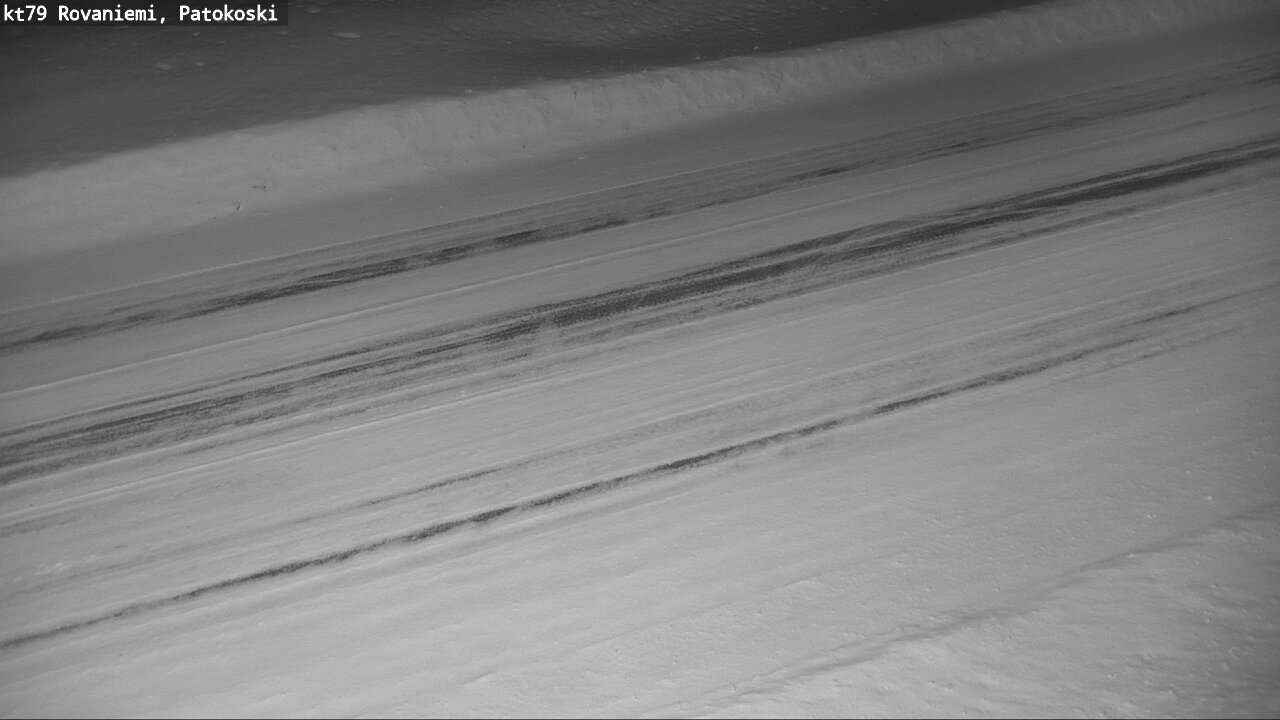 Weather Camera Image Väg 79 Rovaniemi, Patokoski, Rovaniemi, Lappi