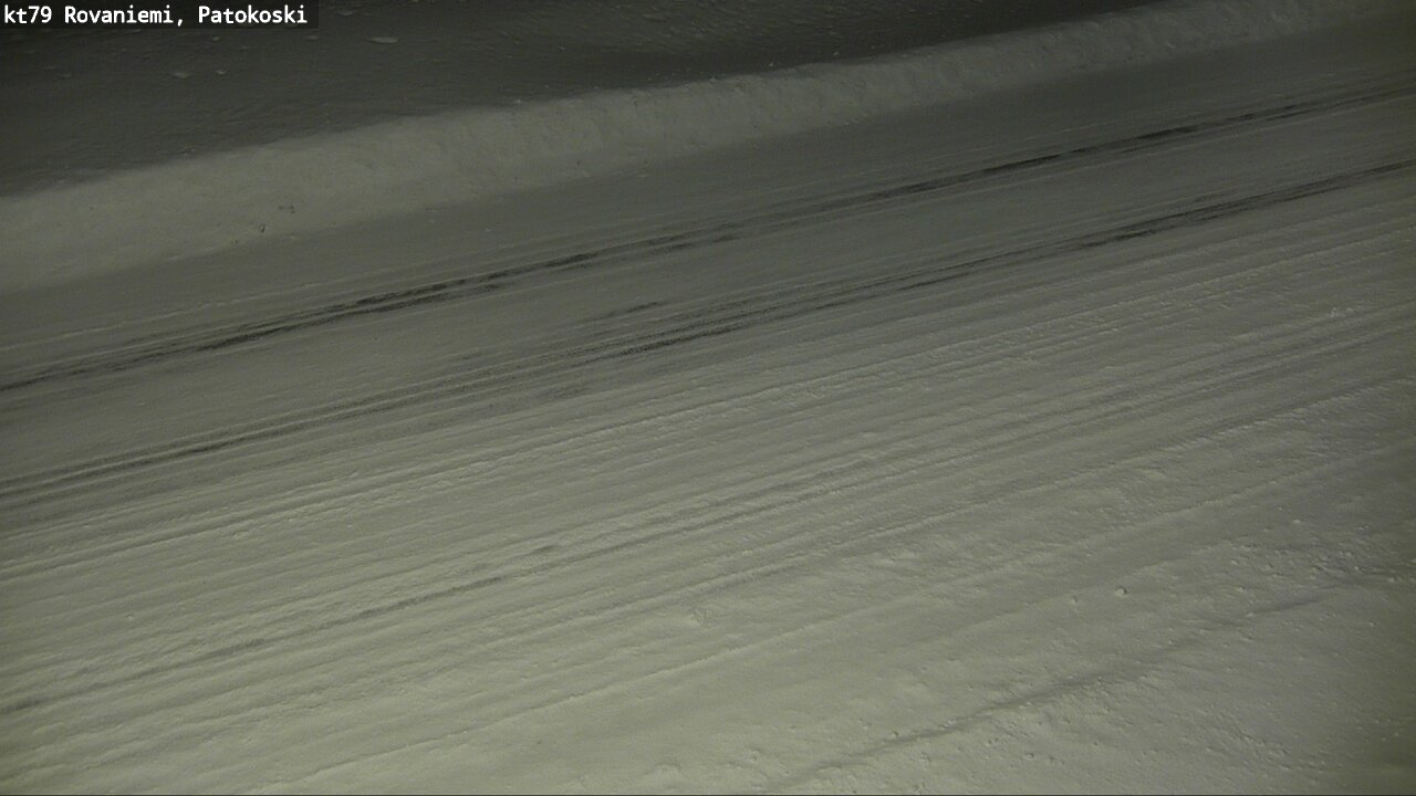 Weather Camera Image Väg 79 Rovaniemi, Patokoski, Rovaniemi, Lappi