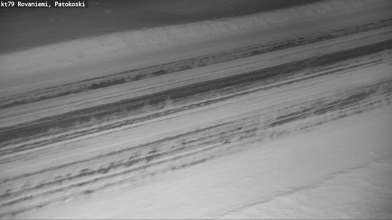 Weather Camera Image Väg 79 Rovaniemi, Patokoski, Rovaniemi, Lappi