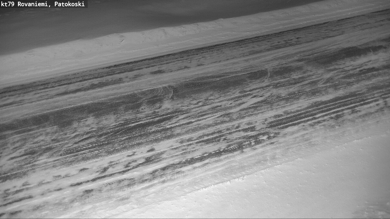Weather Camera Image Väg 79 Rovaniemi, Patokoski, Rovaniemi, Lappi