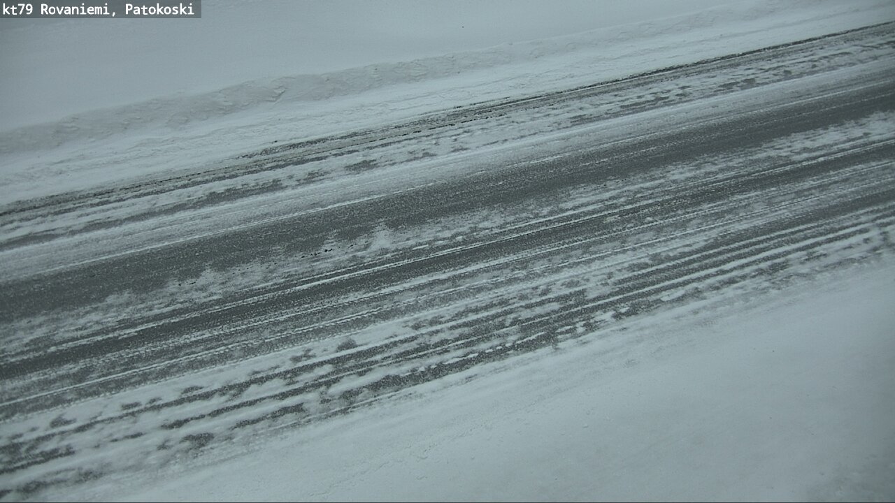 Weather Camera Image Väg 79 Rovaniemi, Patokoski, Rovaniemi, Lappi