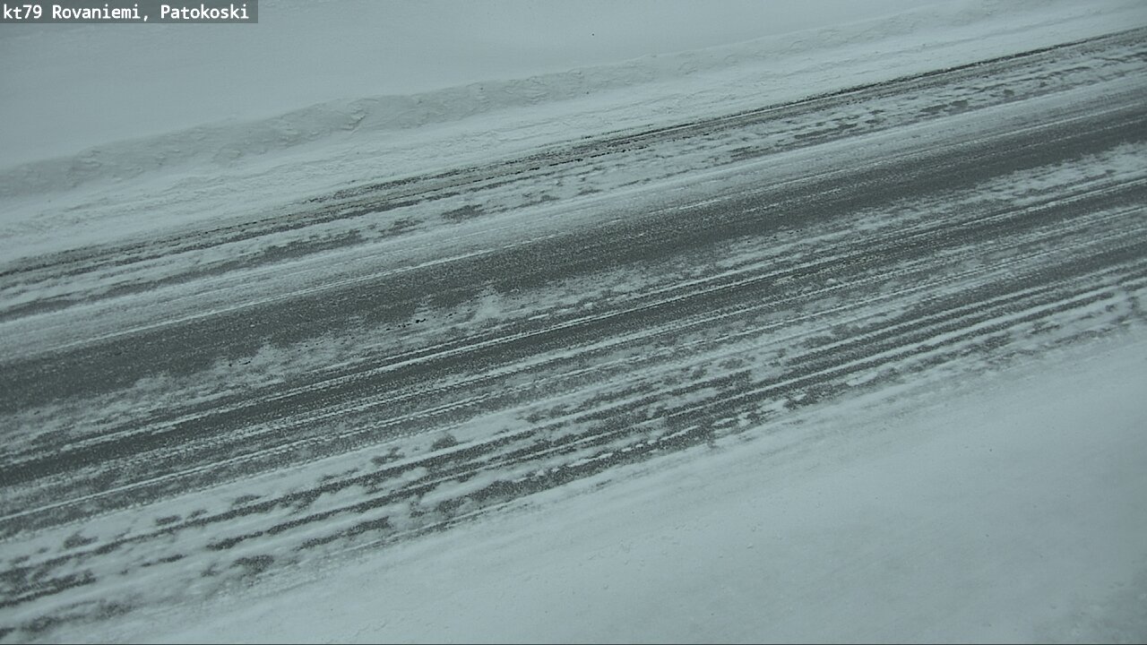 Weather Camera Image Väg 79 Rovaniemi, Patokoski, Rovaniemi, Lappi