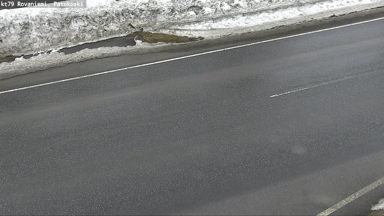 Weather Camera Image Väg 79 Rovaniemi, Patokoski, Rovaniemi, Lappi