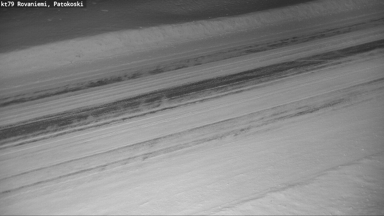 Weather Camera Image Väg 79 Rovaniemi, Patokoski, Rovaniemi, Lappi
