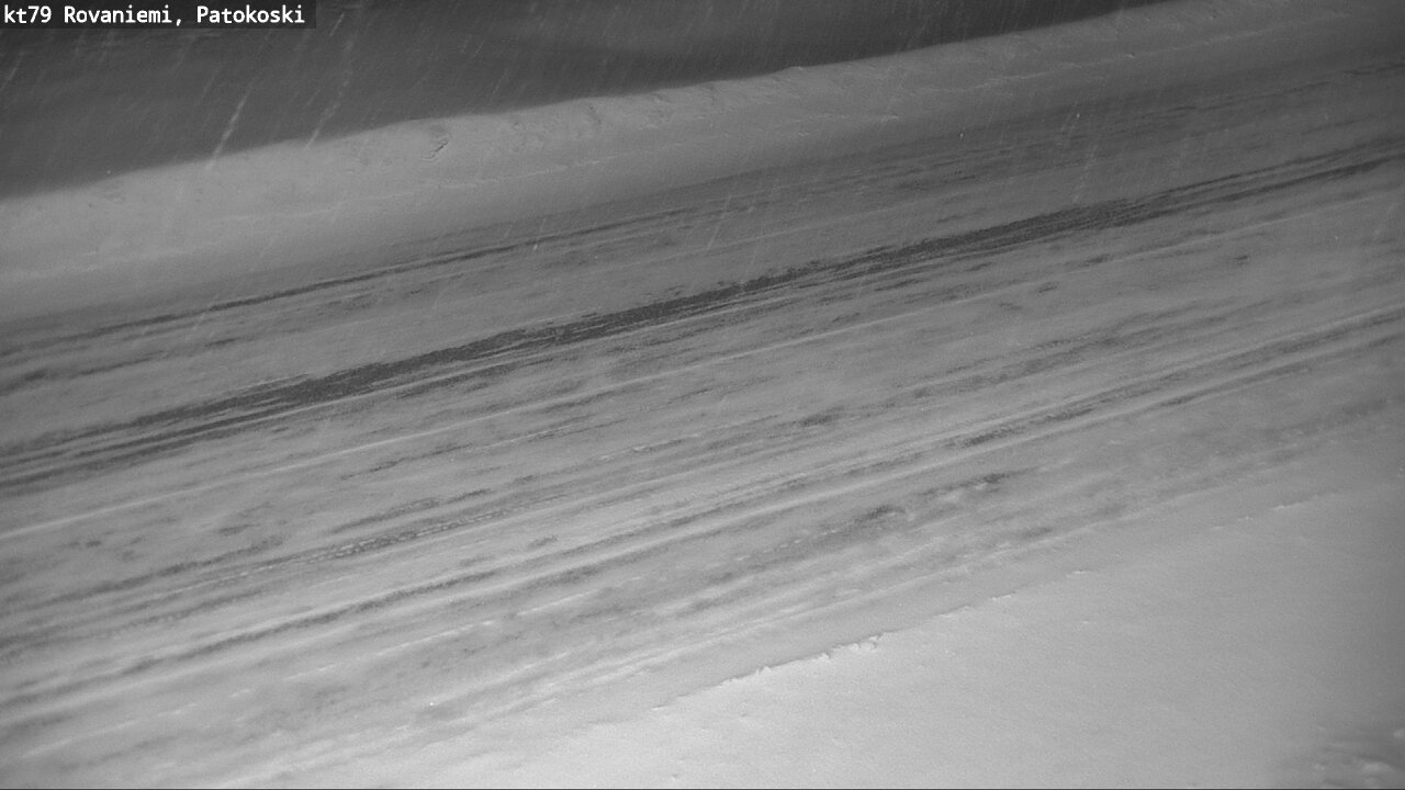 Weather Camera Image Väg 79 Rovaniemi, Patokoski, Rovaniemi, Lappi