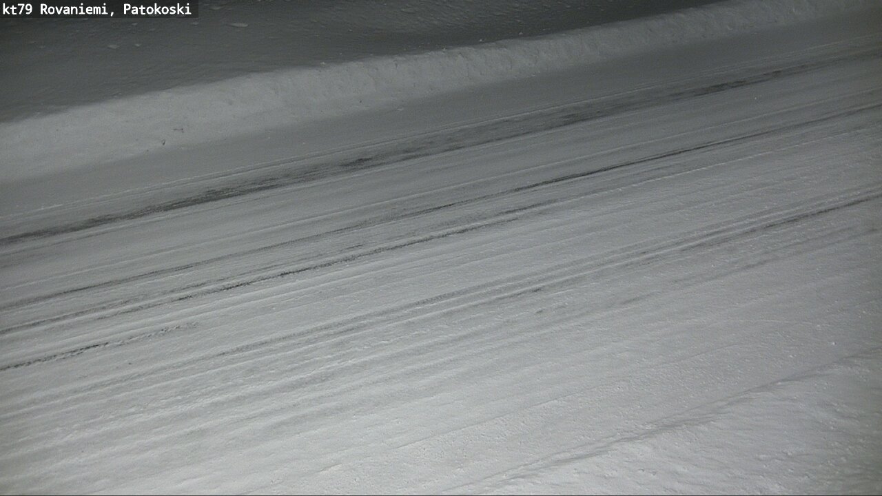 Weather Camera Image Väg 79 Rovaniemi, Patokoski, Rovaniemi, Lappi