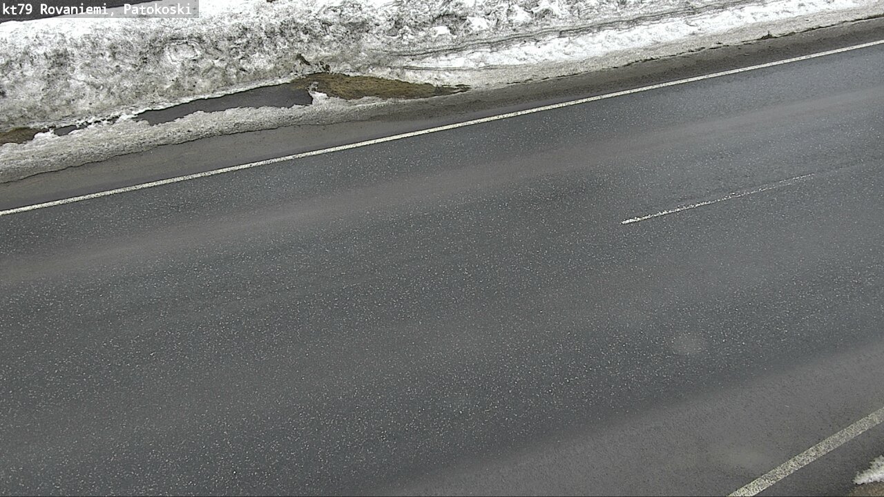 Weather Camera Image Väg 79 Rovaniemi, Patokoski, Rovaniemi, Lappi