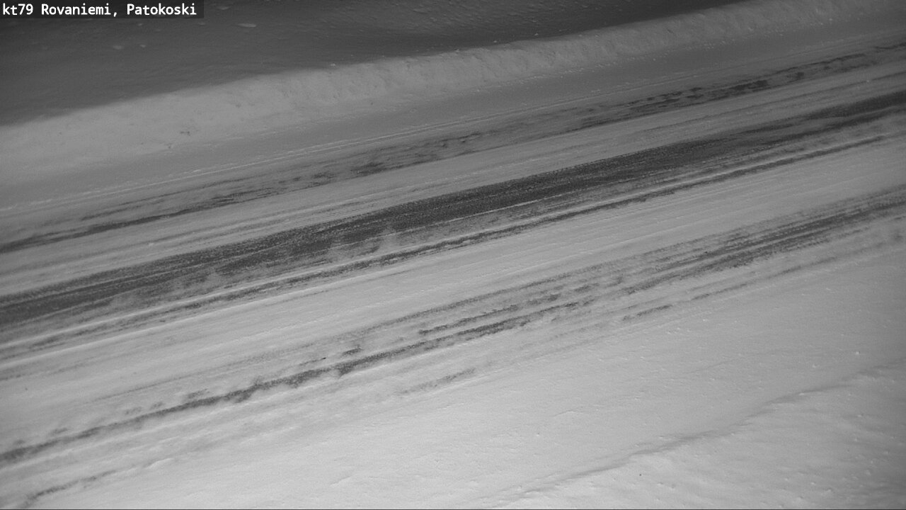 Weather Camera Image Väg 79 Rovaniemi, Patokoski, Rovaniemi, Lappi