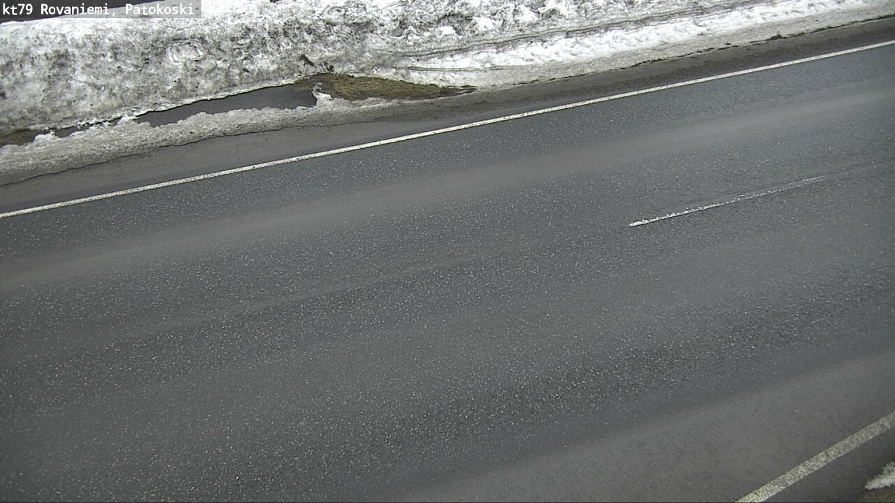 Weather Camera Image Väg 79 Rovaniemi, Patokoski, Rovaniemi, Lappi