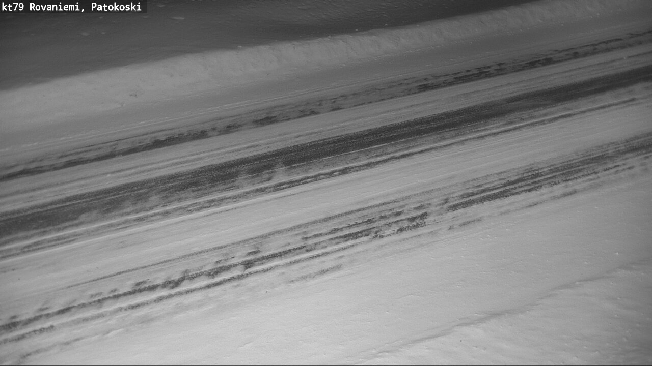 Weather Camera Image Väg 79 Rovaniemi, Patokoski, Rovaniemi, Lappi