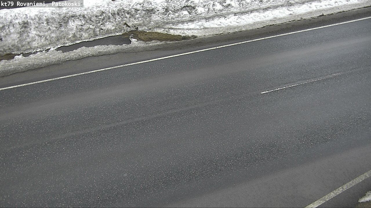 Weather Camera Image Väg 79 Rovaniemi, Patokoski, Rovaniemi, Lappi