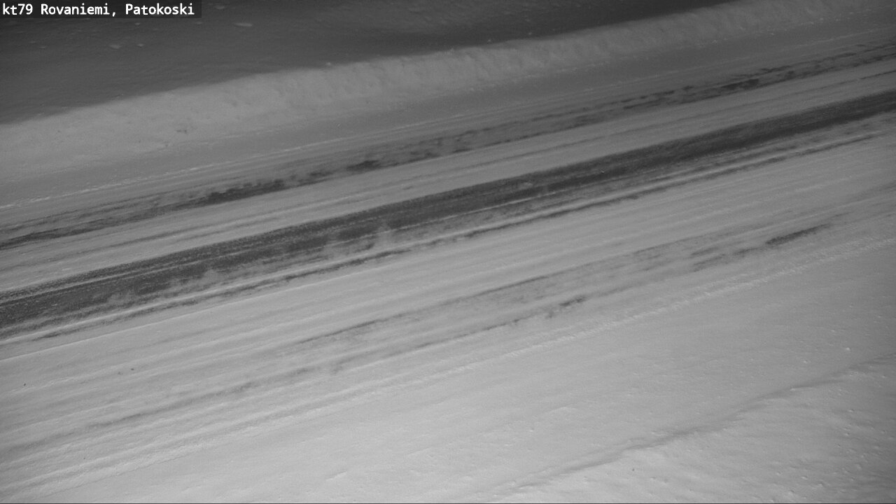 Weather Camera Image Väg 79 Rovaniemi, Patokoski, Rovaniemi, Lappi