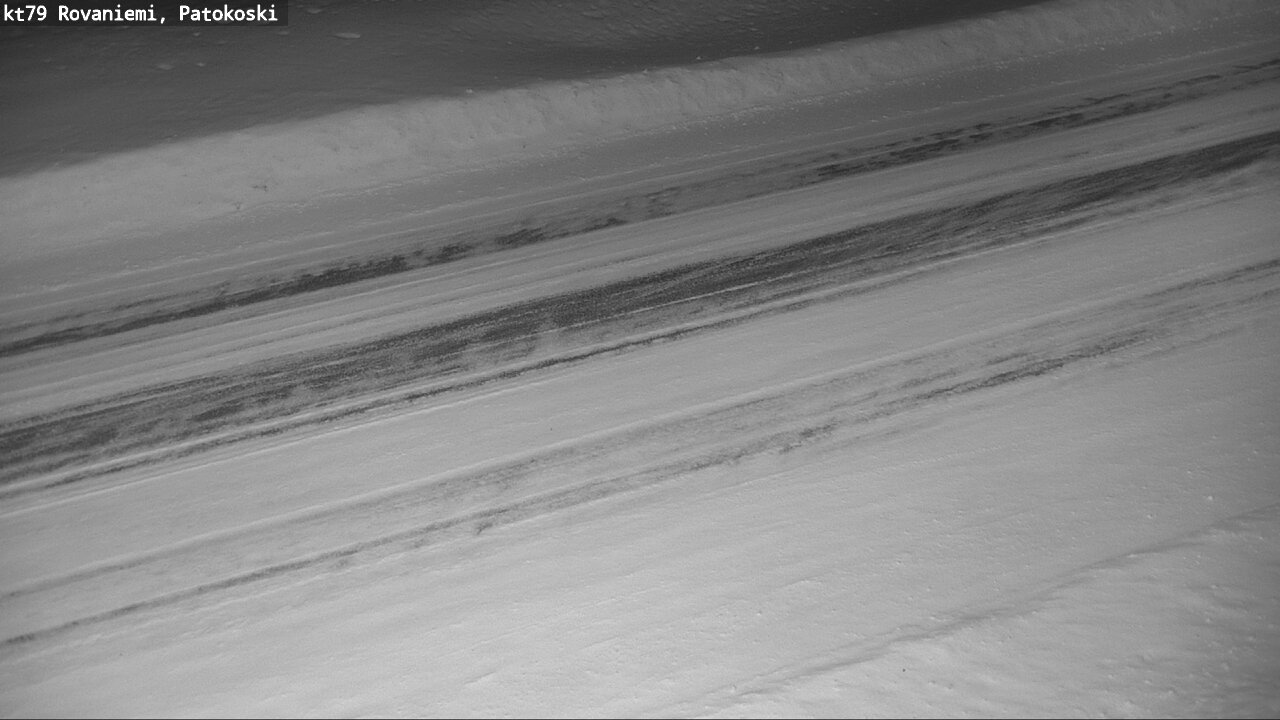 Weather Camera Image Väg 79 Rovaniemi, Patokoski, Rovaniemi, Lappi