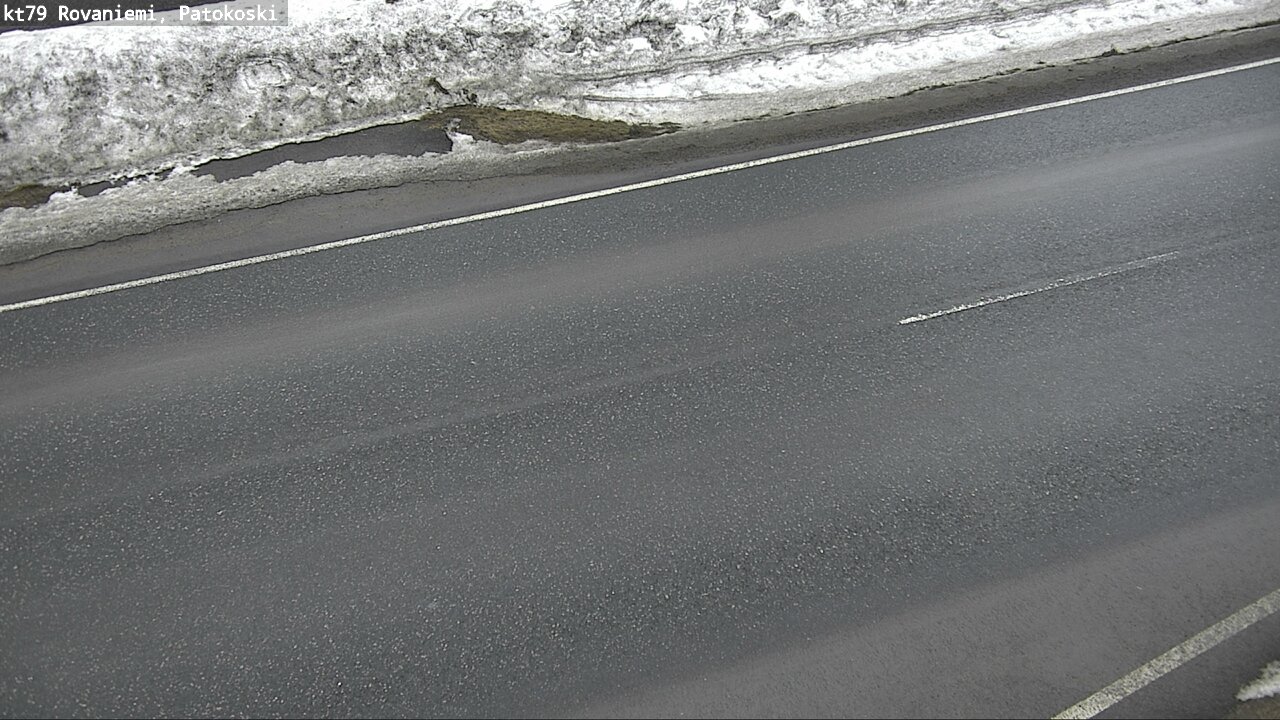 Weather Camera Image Väg 79 Rovaniemi, Patokoski, Rovaniemi, Lappi