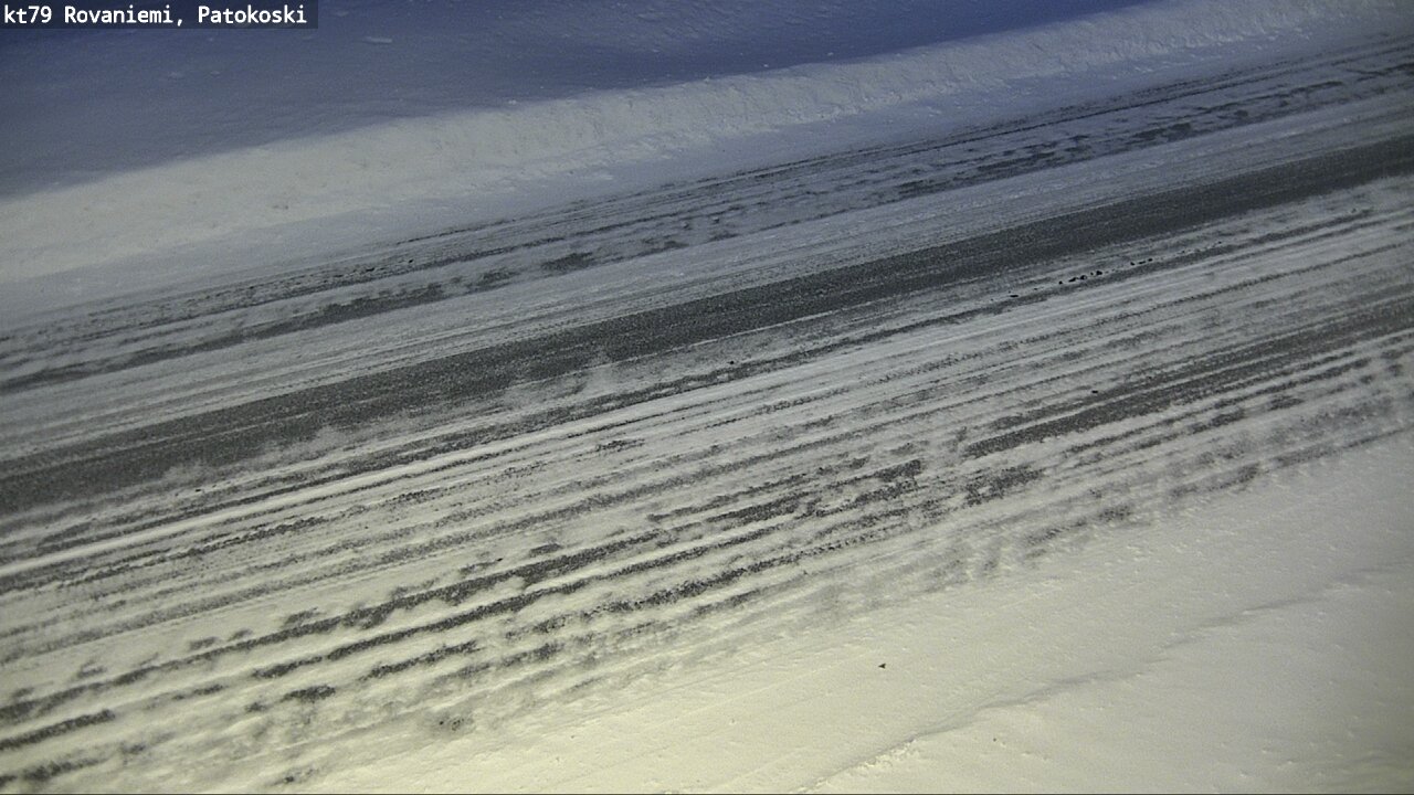 Weather Camera Image Road 79 Rovaniemi, Patokoski, Rovaniemi, Lappi