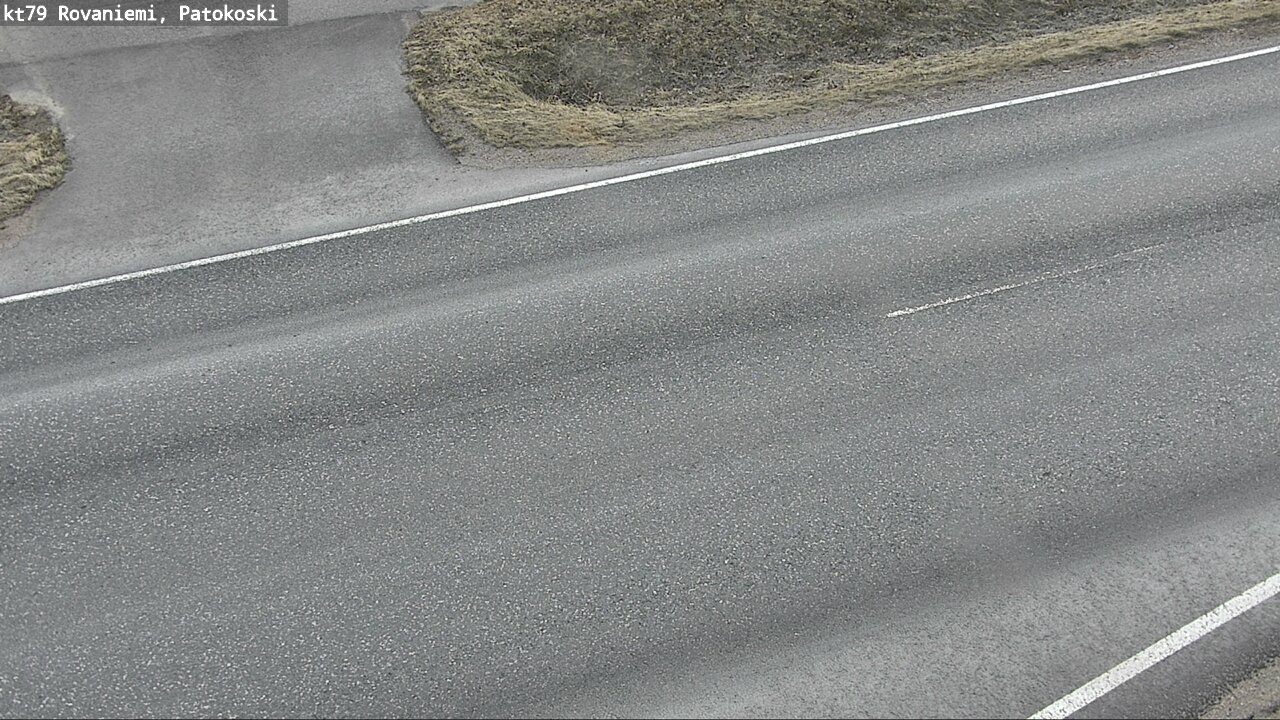 Weather Camera Image Väg 79 Rovaniemi, Patokoski, Rovaniemi, Lappi