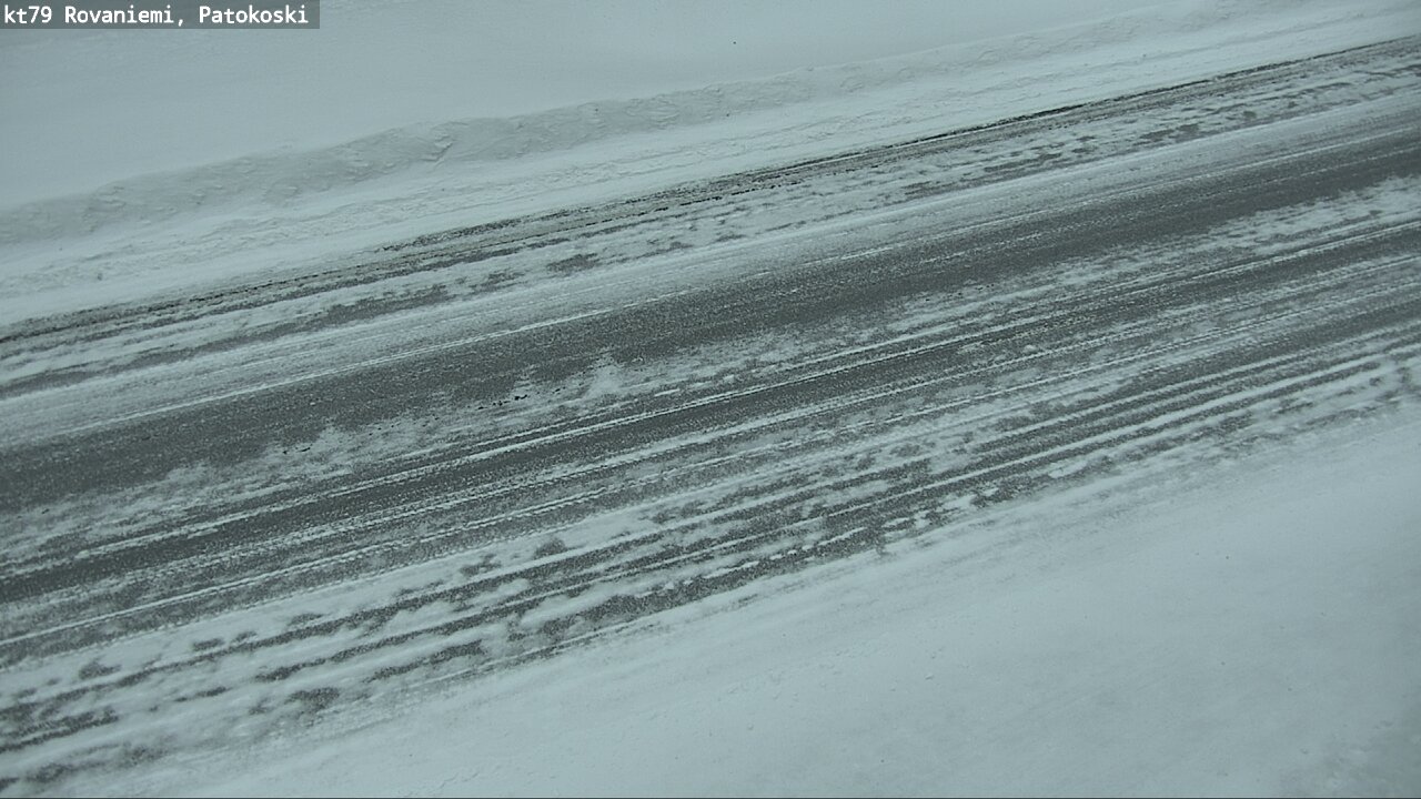 Weather Camera Image Väg 79 Rovaniemi, Patokoski, Rovaniemi, Lappi