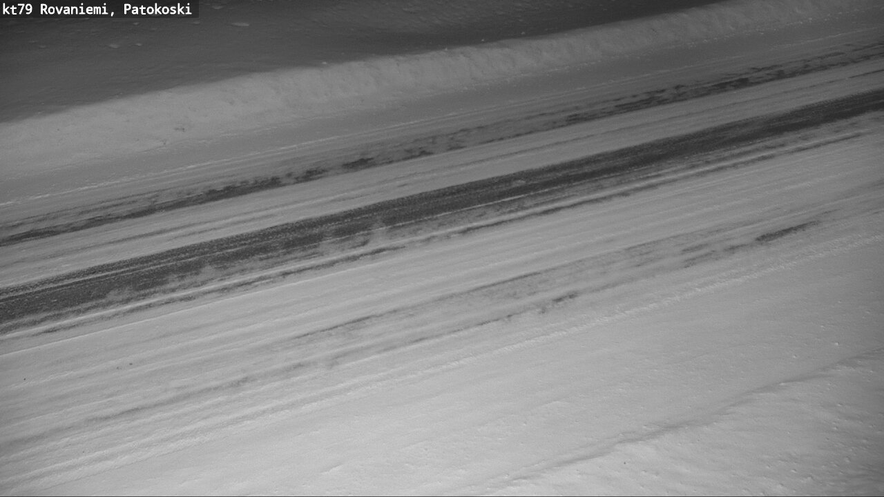 Weather Camera Image Väg 79 Rovaniemi, Patokoski, Rovaniemi, Lappi