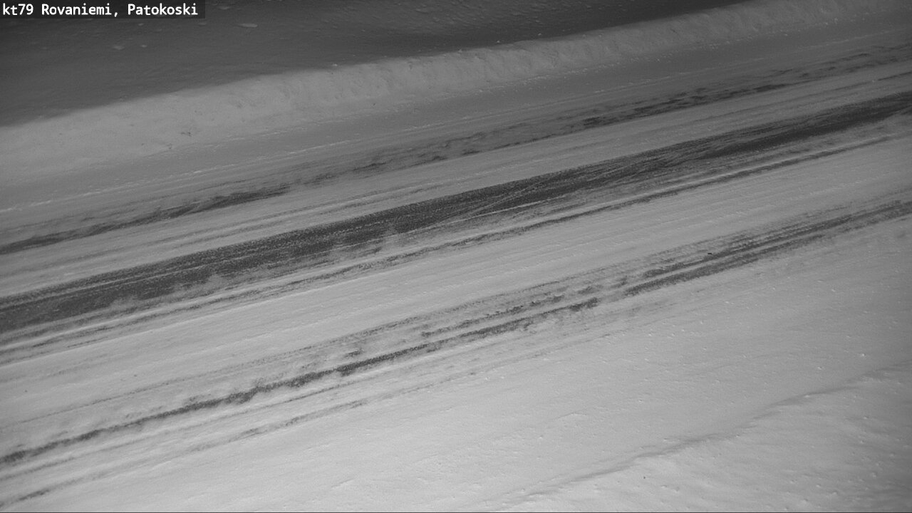 Weather Camera Image Väg 79 Rovaniemi, Patokoski, Rovaniemi, Lappi