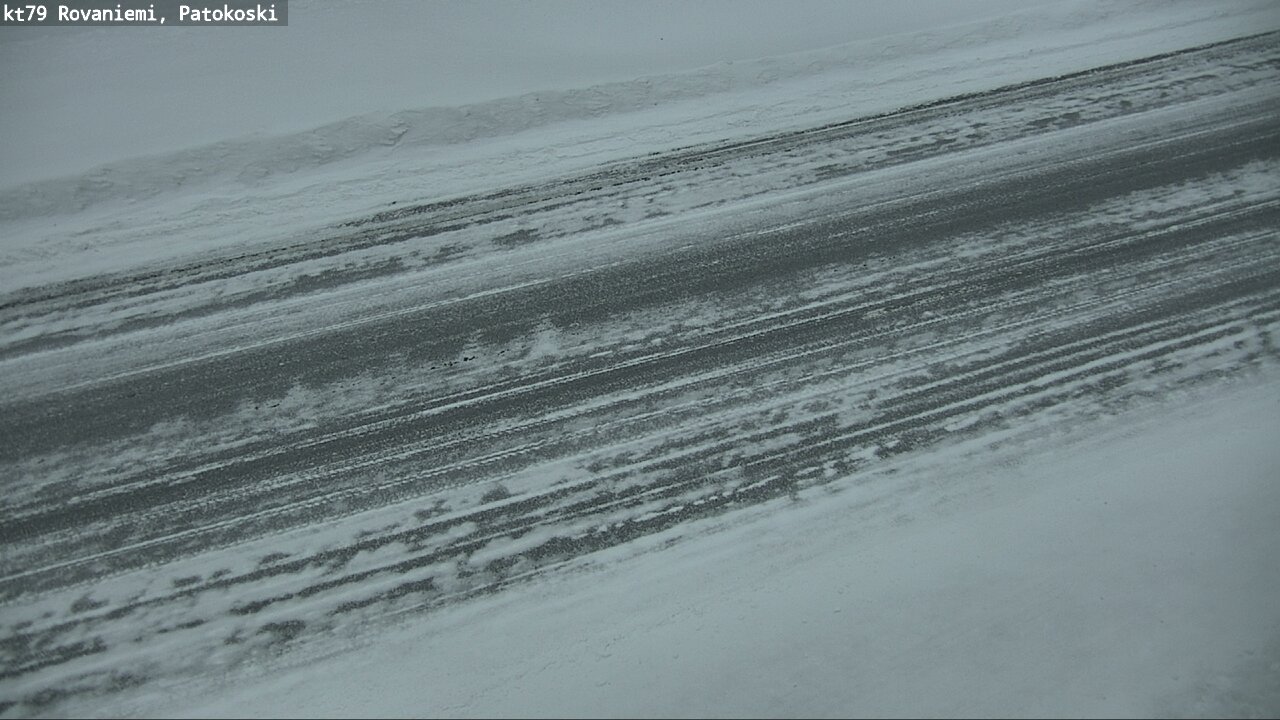 Weather Camera Image Väg 79 Rovaniemi, Patokoski, Rovaniemi, Lappi