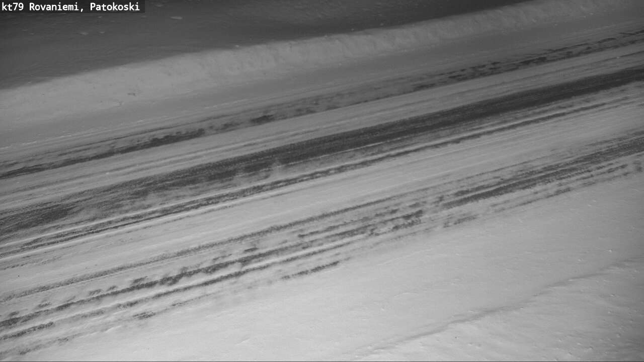 Weather Camera Image Väg 79 Rovaniemi, Patokoski, Rovaniemi, Lappi