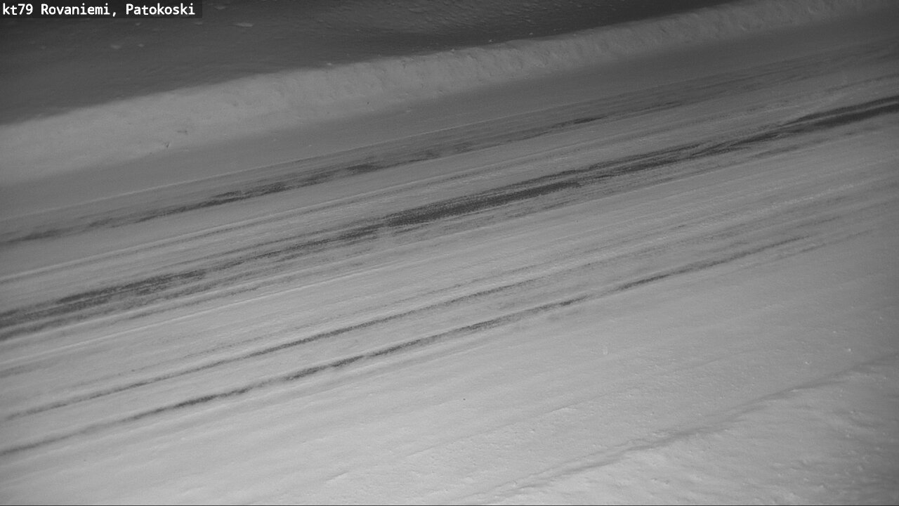 Weather Camera Image Väg 79 Rovaniemi, Patokoski, Rovaniemi, Lappi