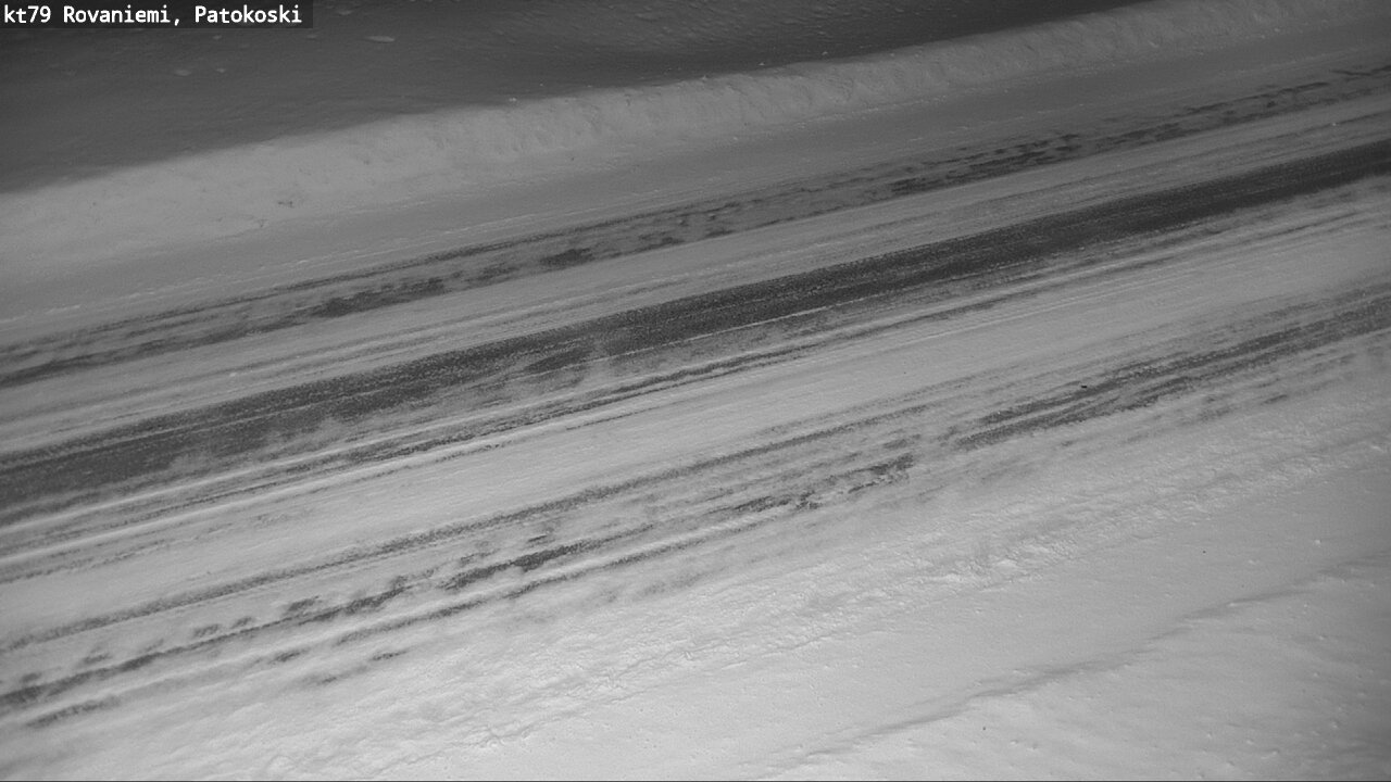 Weather Camera Image Väg 79 Rovaniemi, Patokoski, Rovaniemi, Lappi