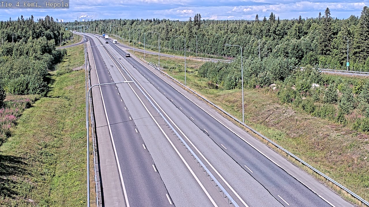 Kelikamerat Kuva Tie 4 Kemi, Hepola, Kemi, Lappi