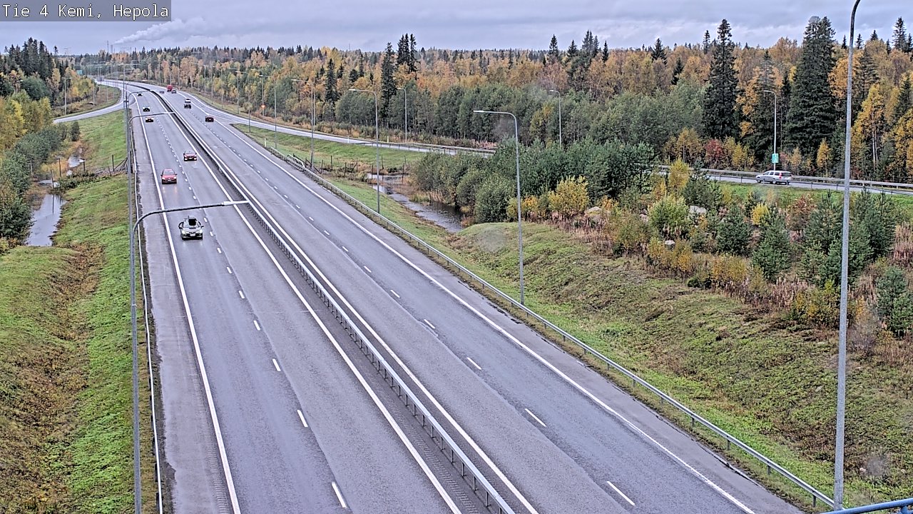 Kelikamerat Kuva Tie 4 Kemi, Hepola, Kemi, Lappi