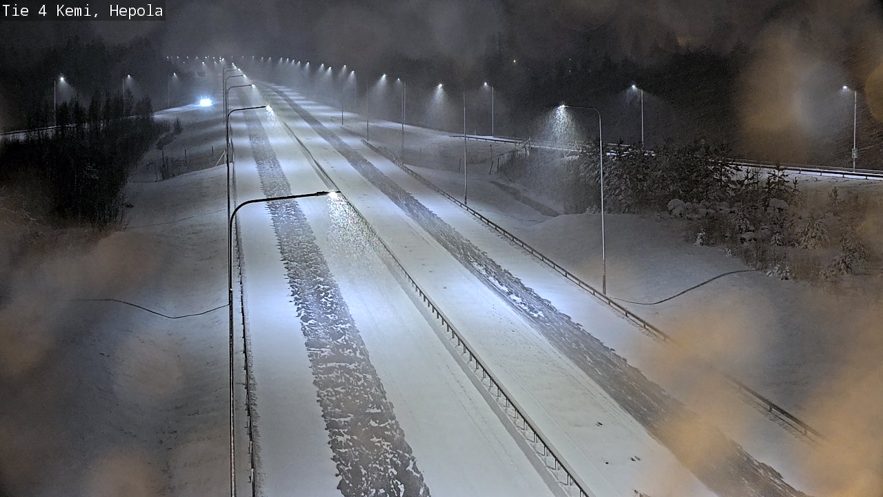 Kelikamerat Kuva Tie 4 Kemi, Hepola, Kemi, Lappi