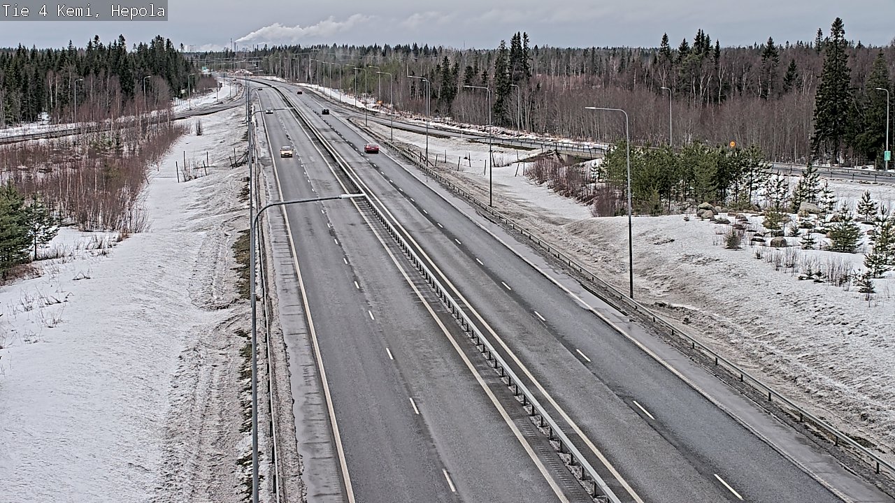 Kelikamerat Kuva Tie 4 Kemi, Hepola, Kemi, Lappi