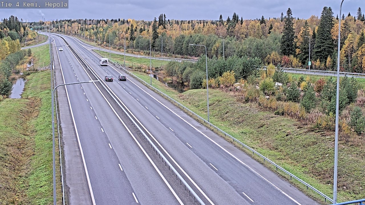 Weather Camera Image Road 4 Kemi, Hepola, Kemi, Lappi