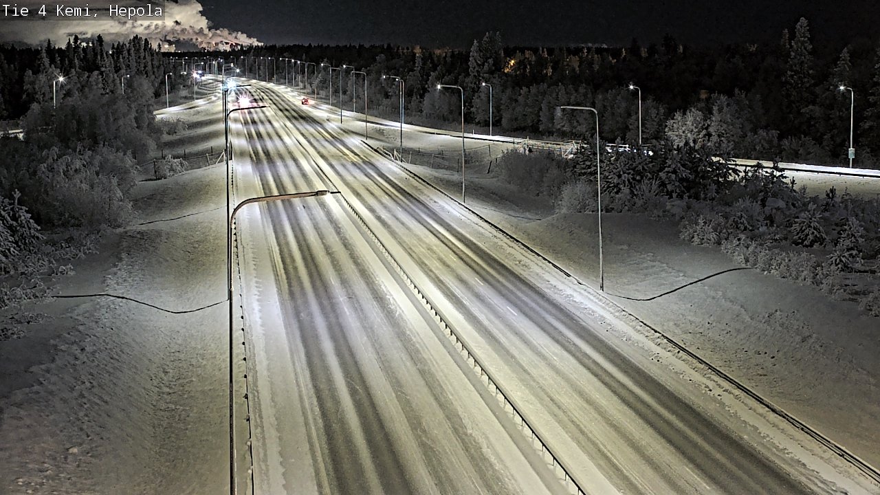 Kelikamerat Kuva Tie 4 Kemi, Hepola, Kemi, Lappi