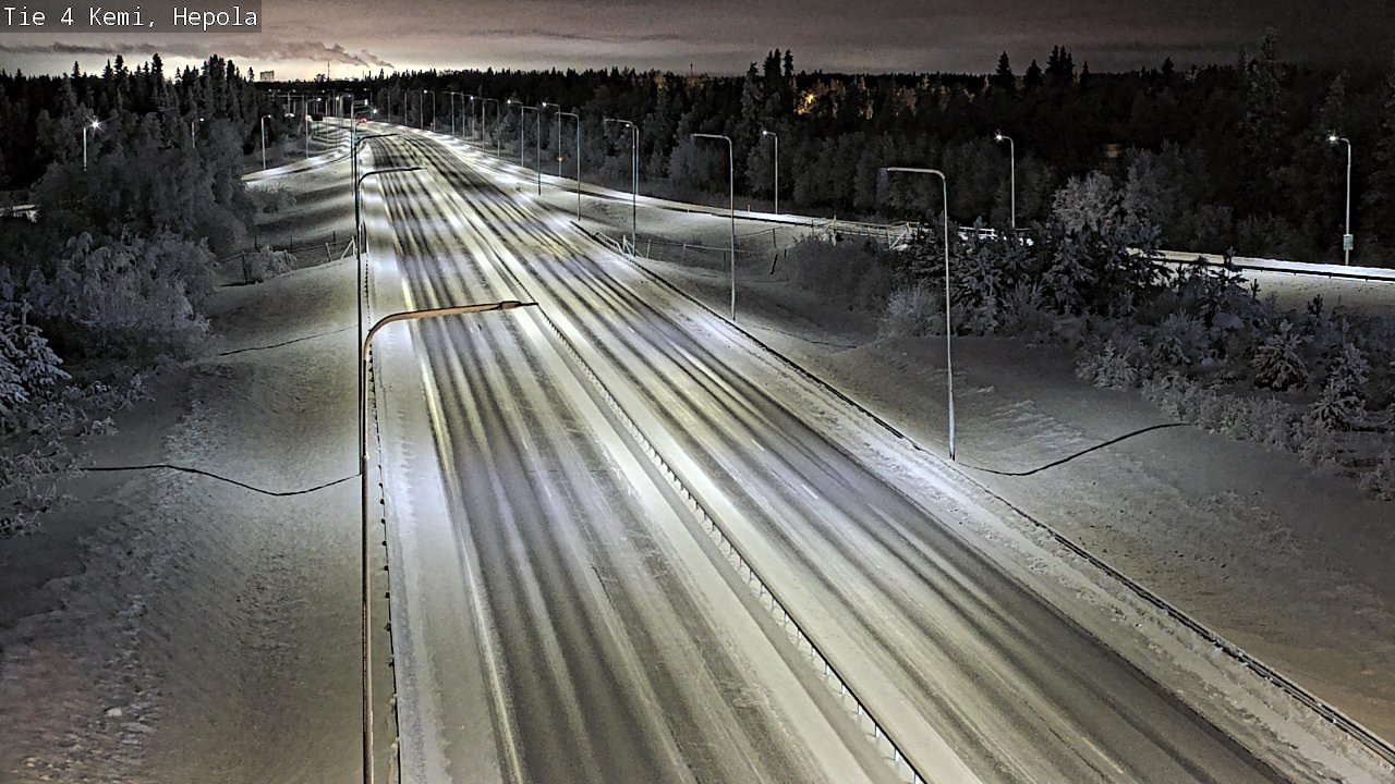 Kelikamerat Kuva Tie 4 Kemi, Hepola, Kemi, Lappi