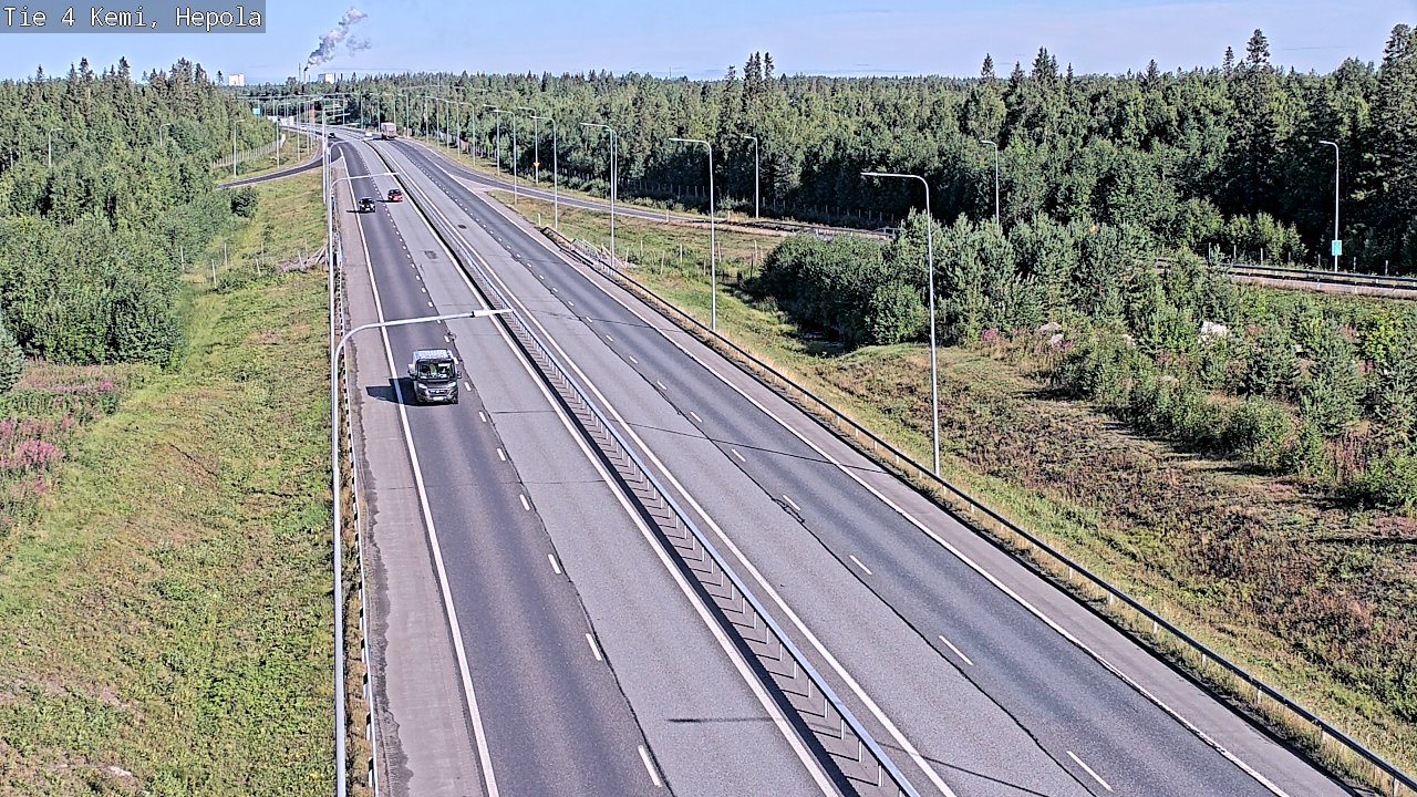 Kelikamerat Kuva Tie 4 Kemi, Hepola, Kemi, Lappi