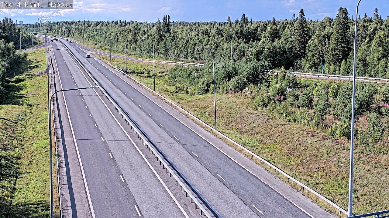 Kelikamerat Kuva Tie 4 Kemi, Hepola, Kemi, Lappi
