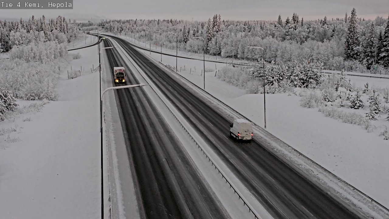 Weather Camera Image Road 4 Kemi, Hepola, Kemi, Lappi