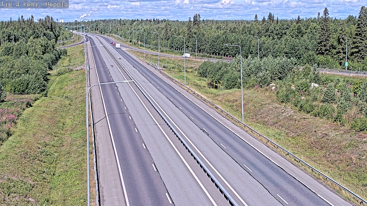 Kelikamerat Kuva Tie 4 Kemi, Hepola, Kemi, Lappi