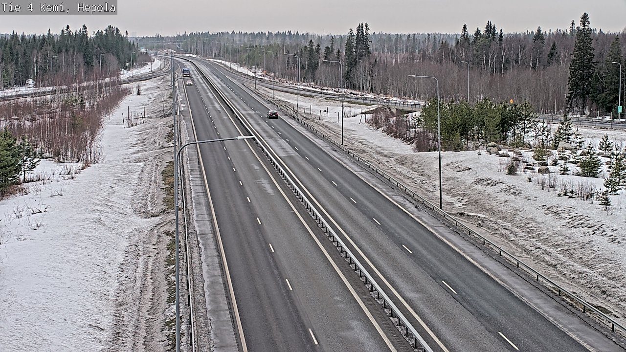 Kelikamerat Kuva Tie 4 Kemi, Hepola, Kemi, Lappi