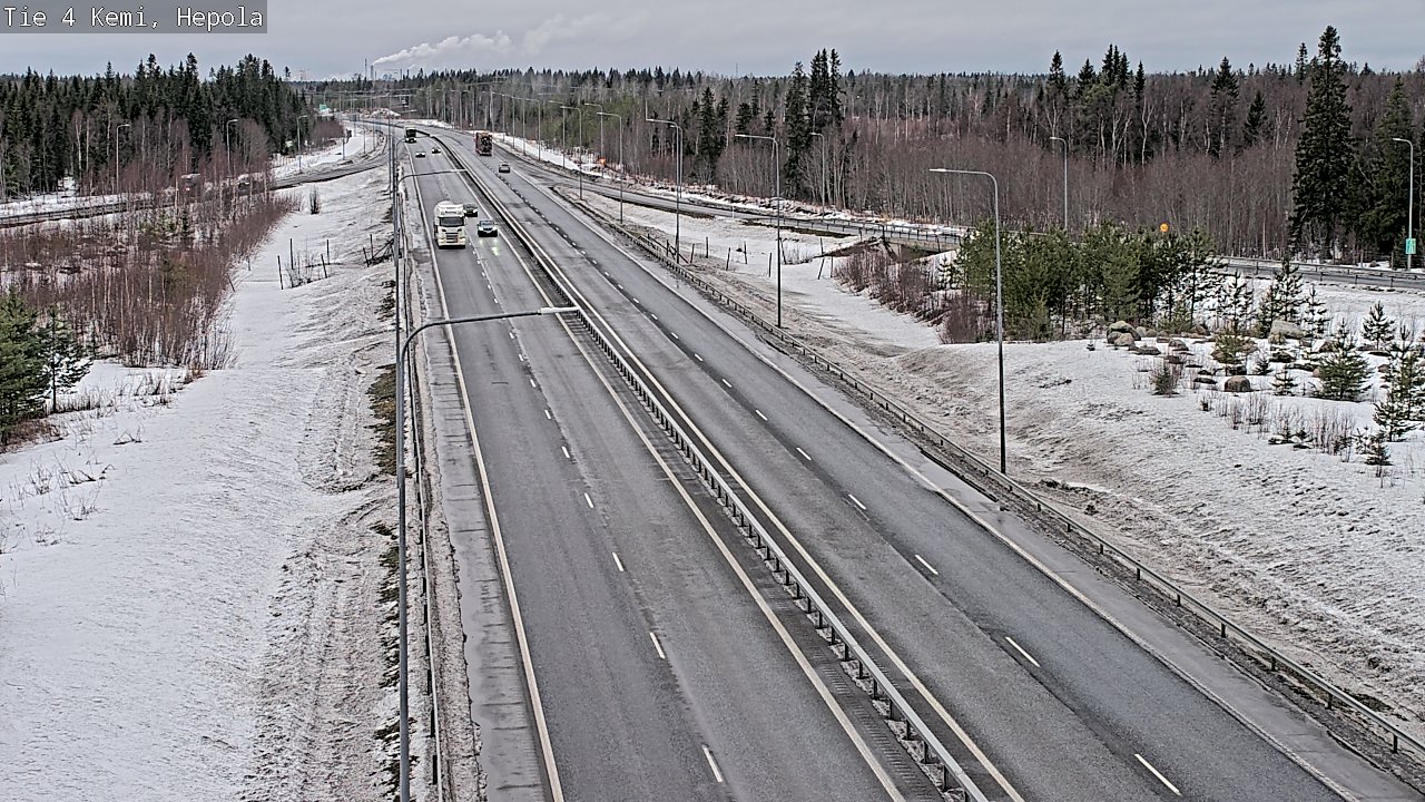 Kelikamerat Kuva Tie 4 Kemi, Hepola, Kemi, Lappi