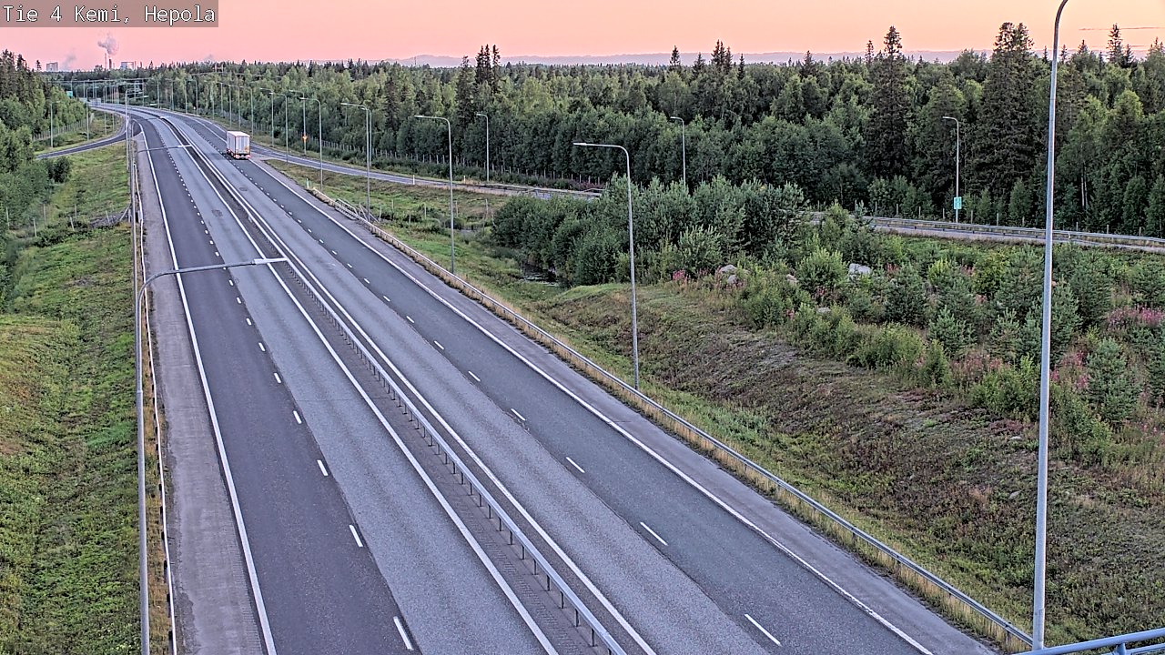 Kelikamerat Kuva Tie 4 Kemi, Hepola, Kemi, Lappi