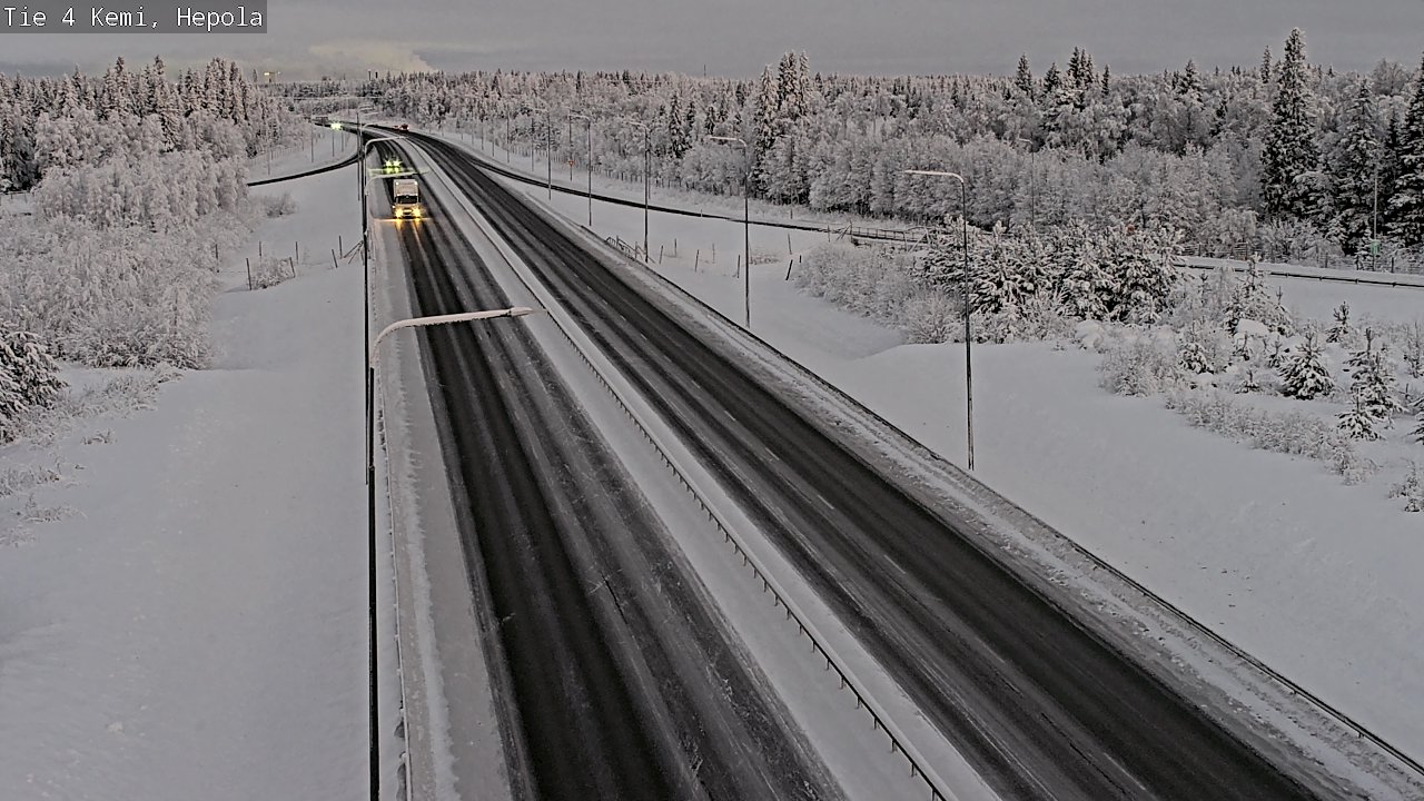 Kelikamerat Kuva Tie 4 Kemi, Hepola, Kemi, Lappi