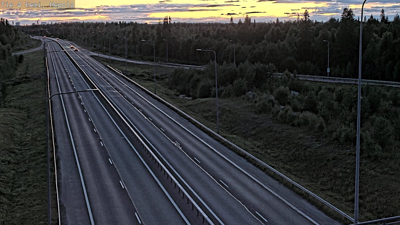 Kelikamerat Kuva Tie 4 Kemi, Hepola, Kemi, Lappi