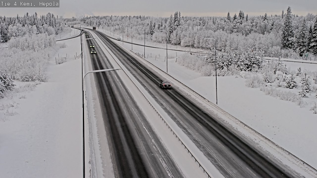 Kelikamerat Kuva Tie 4 Kemi, Hepola, Kemi, Lappi