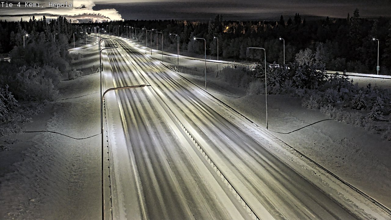 Kelikamerat Kuva Tie 4 Kemi, Hepola, Kemi, Lappi