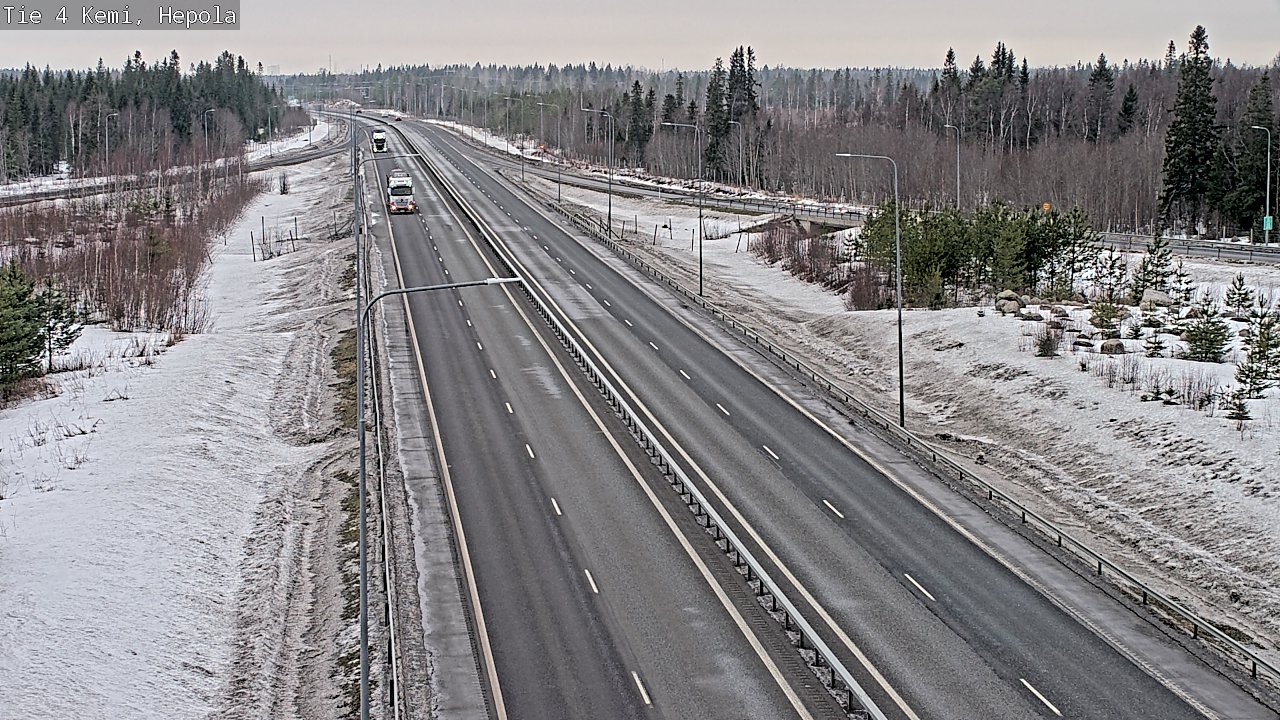 Kelikamerat Kuva Tie 4 Kemi, Hepola, Kemi, Lappi