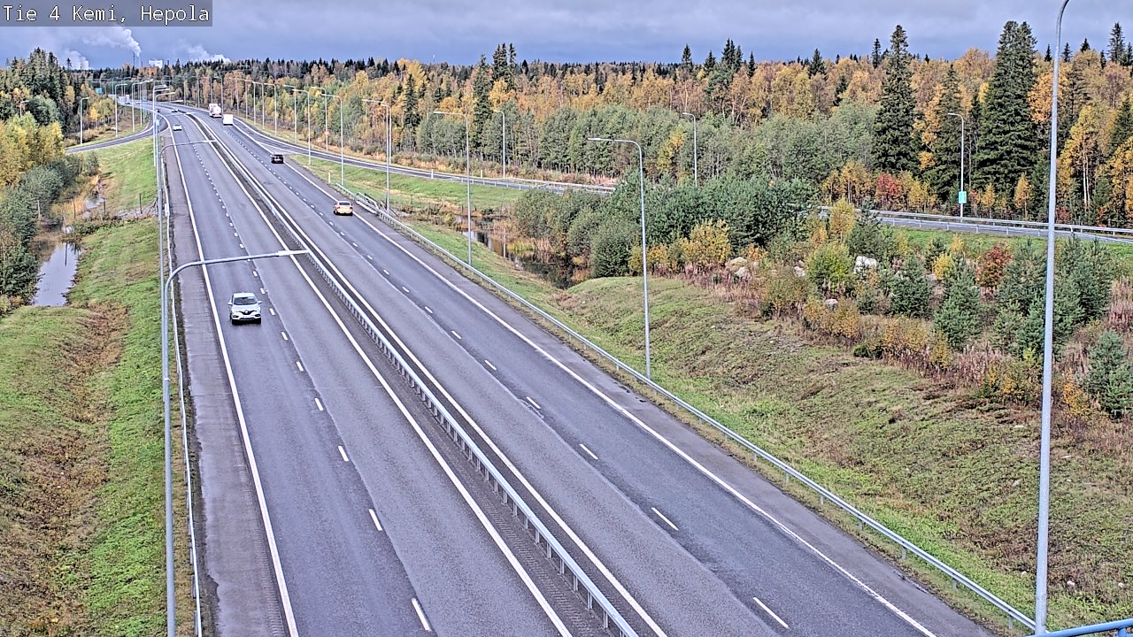 Weather Camera Image Road 4 Kemi, Hepola, Kemi, Lappi
