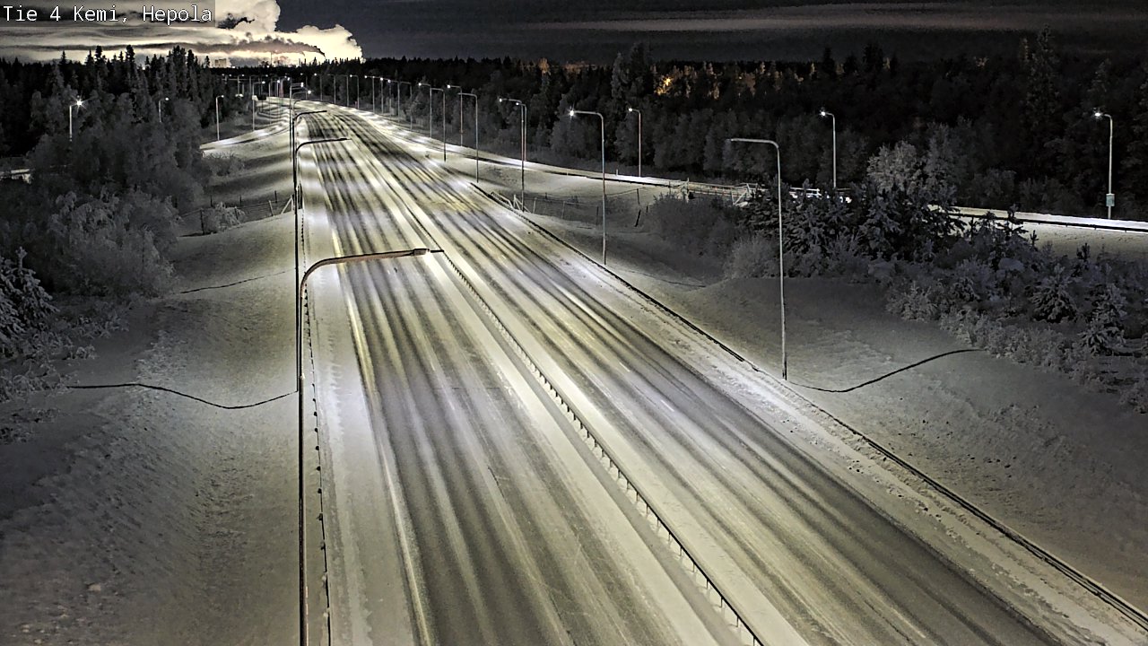 Kelikamerat Kuva Tie 4 Kemi, Hepola, Kemi, Lappi