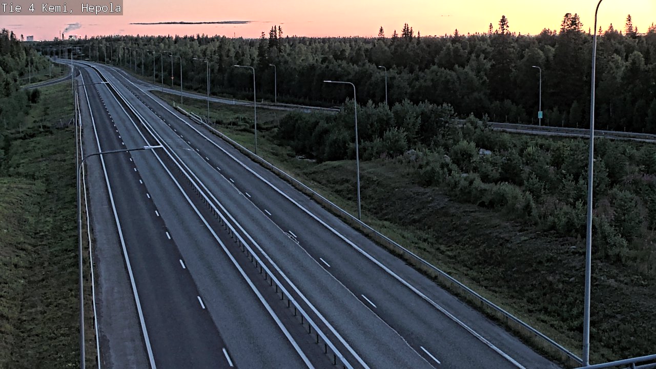 Kelikamerat Kuva Tie 4 Kemi, Hepola, Kemi, Lappi